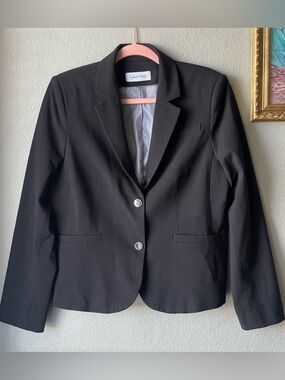 Calvin Klein Women's Black Blazer
